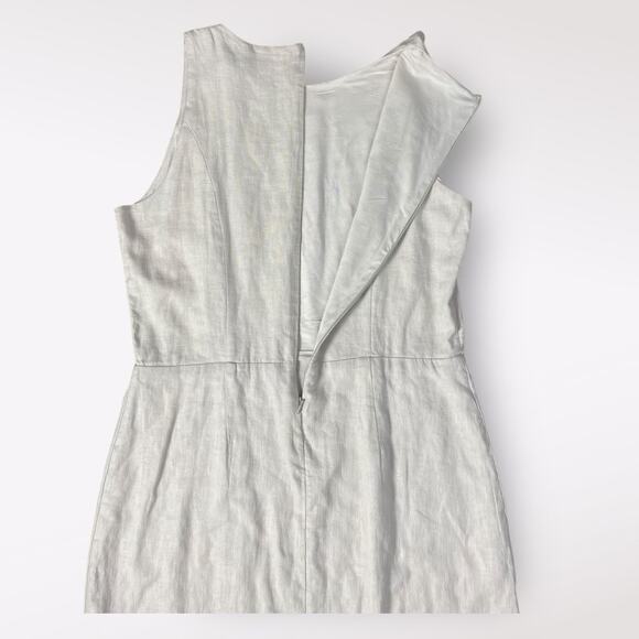 Jason Wu Palm Tree Embroidery Sleeveless Mini Dress‎ Womens Size 6 in Sand - Picture 6 of 11